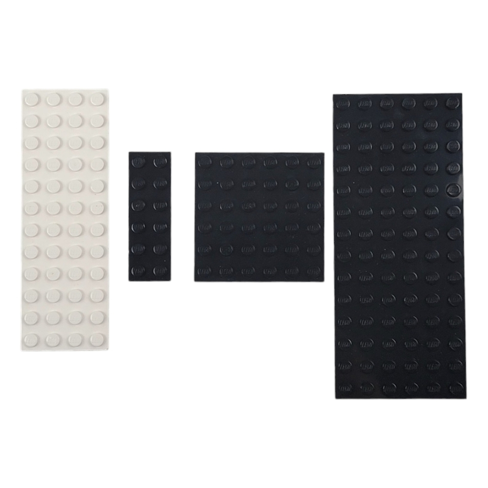 Lego Plate Pieces Mixed Lot of 4